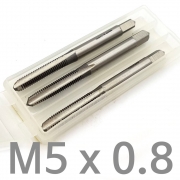 핸드탭 M5 X 0.8 (123탭) - 3개입