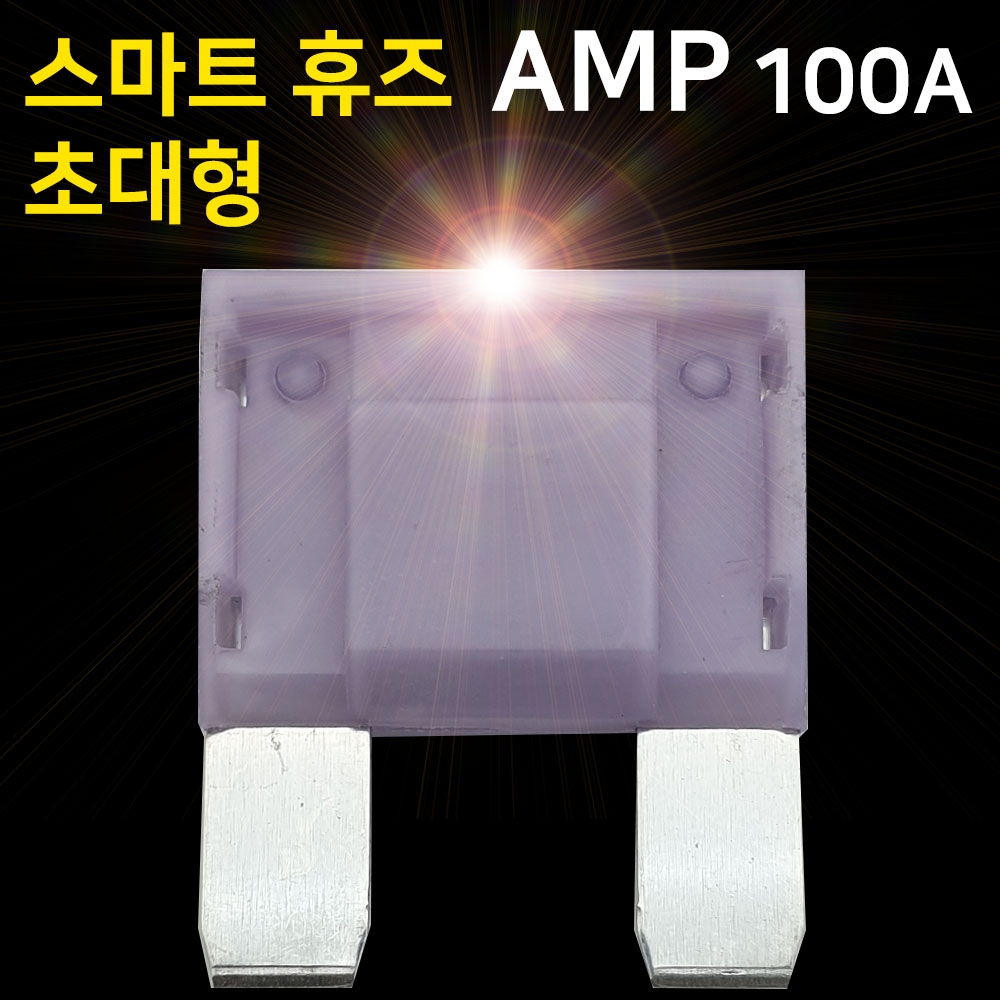 ATMAN 아트만 LED 스마트 휴즈 AMP 초대형 퓨즈 100A (특허제품)