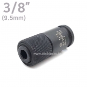 ACTION 액션 3/8인치 ( 9.5mm ) 퀵타입 단용 비트홀더 P2 (6.35mm) - 비트별매